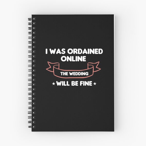 Item preview, I Was Ordained Online The Wedding Will Be Fine designed and sold by imaneless.