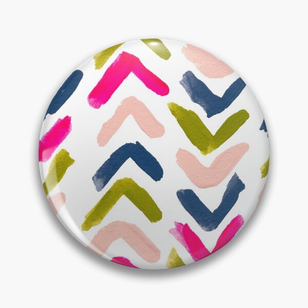 Item preview, Colorful Painted Chevron Pattern designed and sold by Laura Jane Kirton.