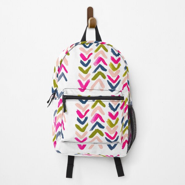 Item preview, Colorful Painted Chevron Pattern designed and sold by Laura Jane Kirton.