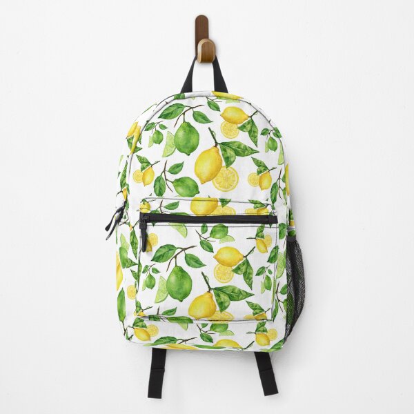 Item preview, Lemon and Lime Watercolor Pattern designed and sold by Laura Jane Kirton.