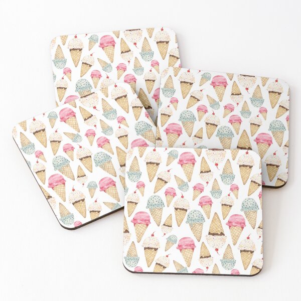 Item preview, Ice Cream Cone Pattern designed and sold by Laura Jane Kirton.