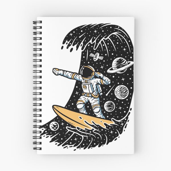 Item preview, Surfing Astronaut designed and sold by JungleJiuJitsu.