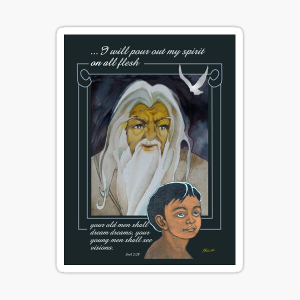 I Will Pour Out My Spirit Sticker