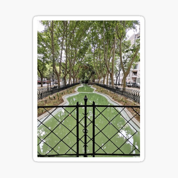 Garden fountain Sticker