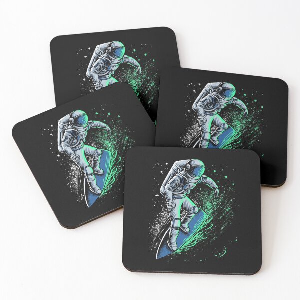 Item preview, Astronaut Surfer designed and sold by JungleJiuJitsu.
