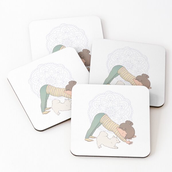 Item preview, Yoga Girl - Downward Dog Pose designed and sold by Rita Cuppari.