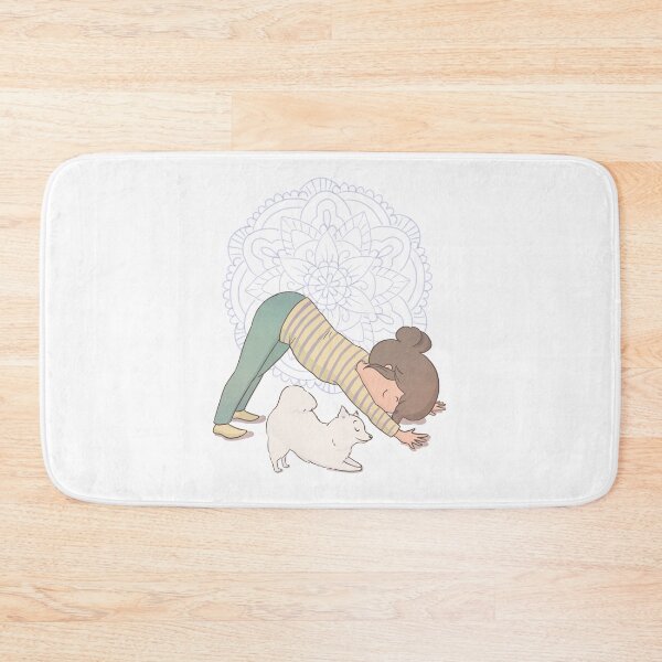 Item preview, Yoga Girl - Downward Dog Pose designed and sold by Rita Cuppari.