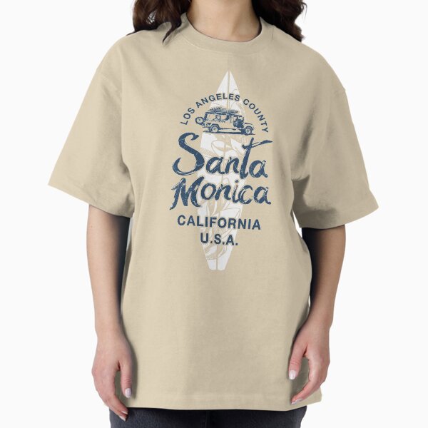 Item preview, Santa Monica California Retro Vintage Surfing designed and sold by IronEcho.
