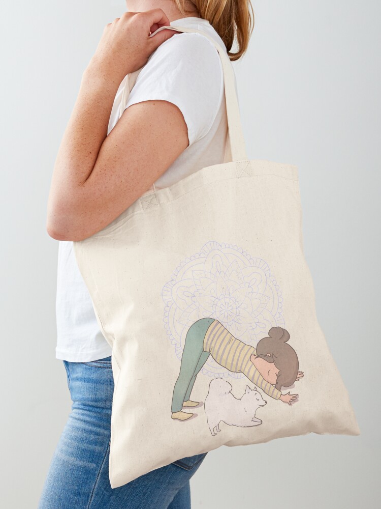 Down Dog Yoga Tote Bag