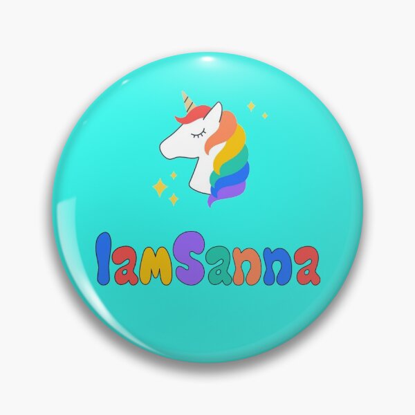 Item preview, iamSanna Loves Unicorns SKY BLUE designed and sold by Totkisha1.