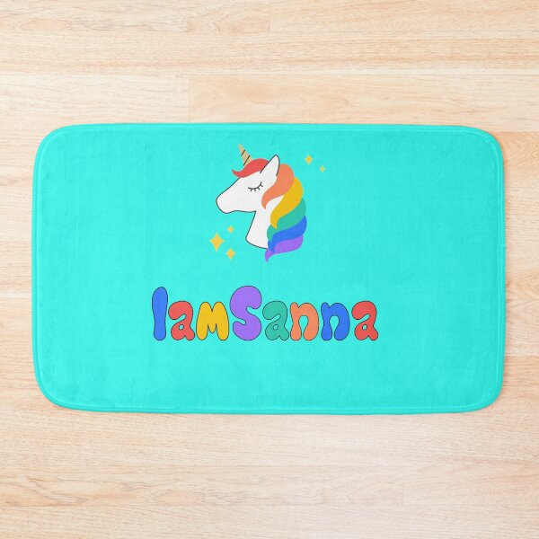 Item preview, iamSanna Loves Unicorns SKY BLUE designed and sold by Totkisha1.