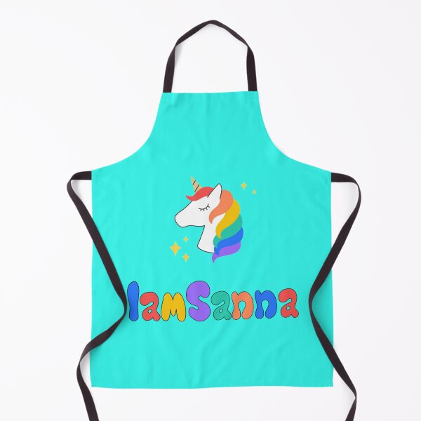 Item preview, iamSanna Loves Unicorns SKY BLUE designed and sold by Totkisha1.