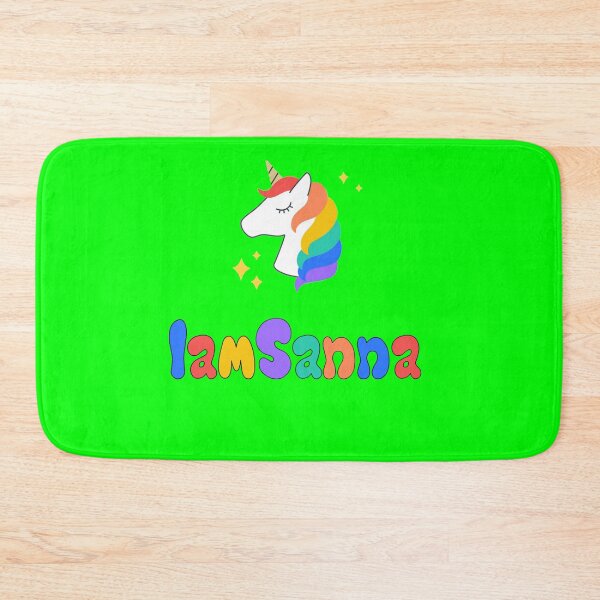 Item preview, iamSanna Loves Unicorns Neon Green NotiamSanna designed and sold by Totkisha1.