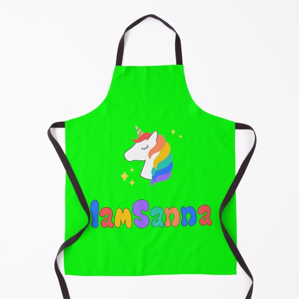 Item preview, iamSanna Loves Unicorns Neon Green NotiamSanna designed and sold by Totkisha1.