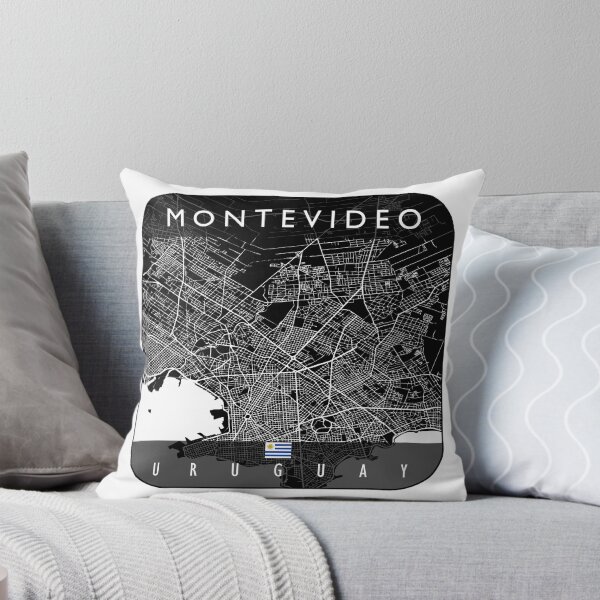 Item preview, MONTEVIDEO MAP URUGUAY designed and sold by hatimelhag.
