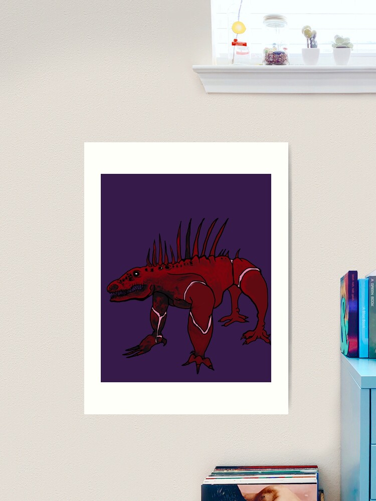 SCP-939 Art Print for Sale by opthedragon