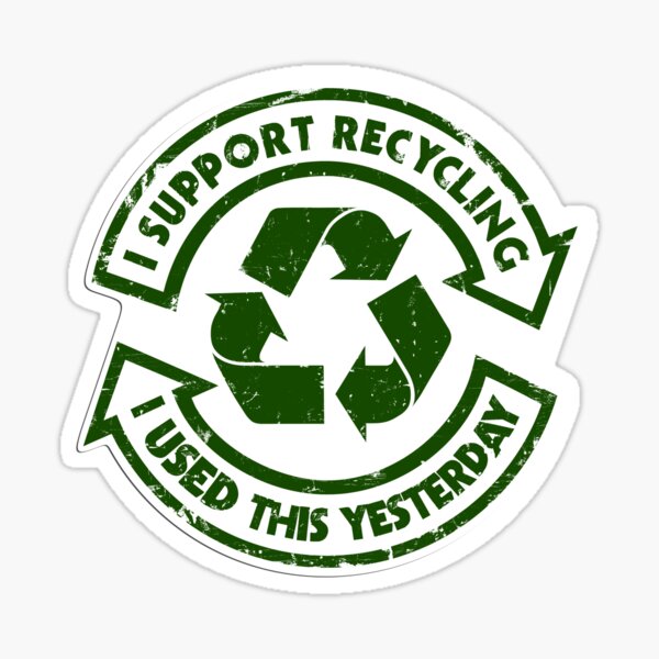 Item preview, I support recycling designed and sold by RevolutionGFX.