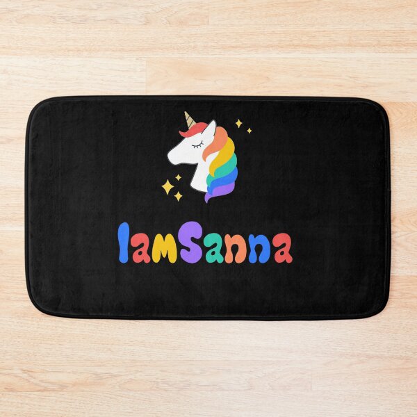 Item preview, iamSanna Loves Unicorns Black NotiamSanna designed and sold by Totkisha1.