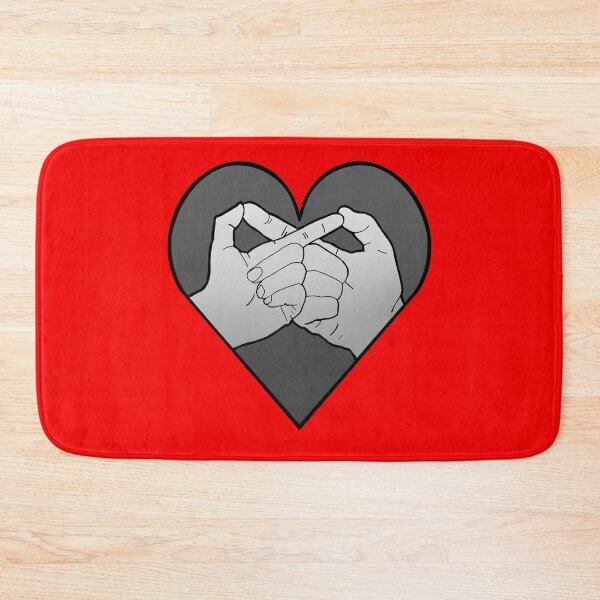 Item preview, infinity hand gesture in heart designed and sold by weilertsen.