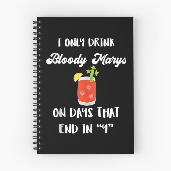 Item preview, Drink on Days that End in Y Bloody Mary Brunch Tank Top designed and sold by FelixRiojas.