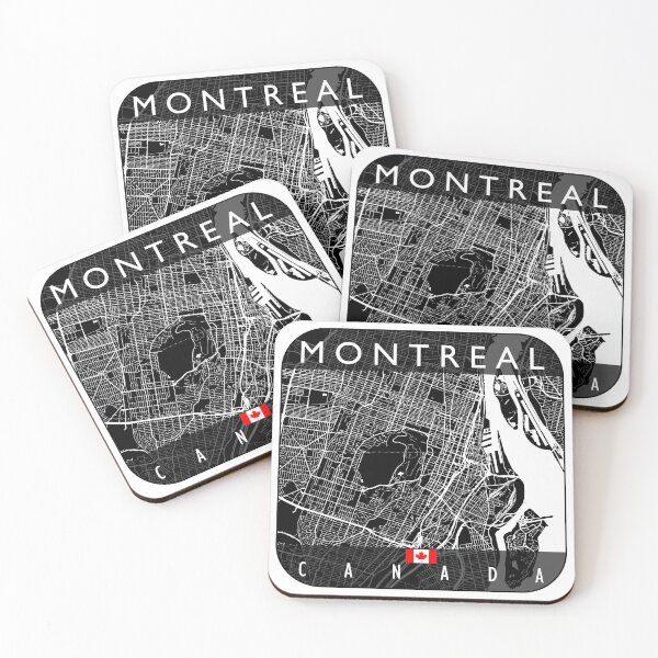 Item preview, MONTREAL MAP CANADA designed and sold by hatimelhag.