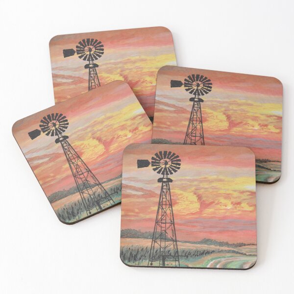 Item preview, Lonely Windmill in California Sunset designed and sold by ruben1936.