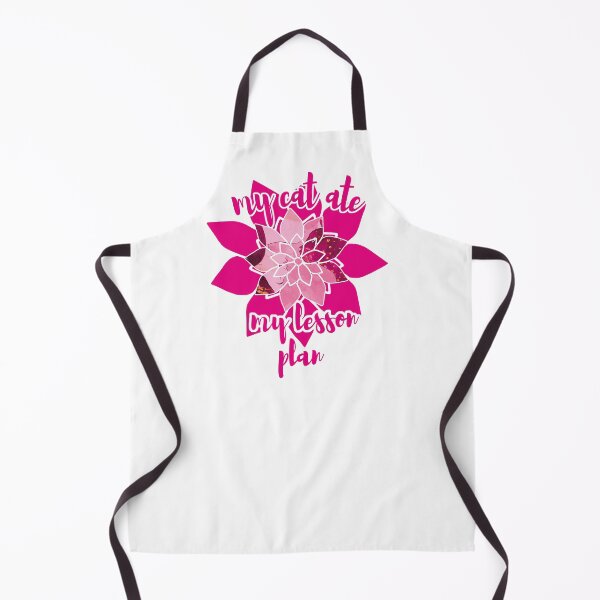 Item preview, My cat ate my lesson plan, Funny kitten girl flower  designed and sold by Amirebdesign.