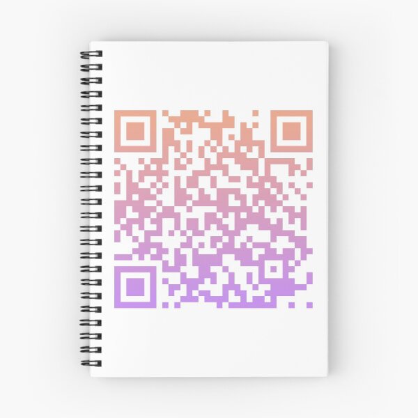 Item preview, QR Code - Never Gonna Give You Up designed and sold by CGBCreative.