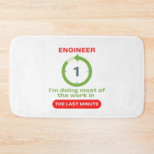 Item preview, Last minute Engineer  designed and sold by CecileMJ.