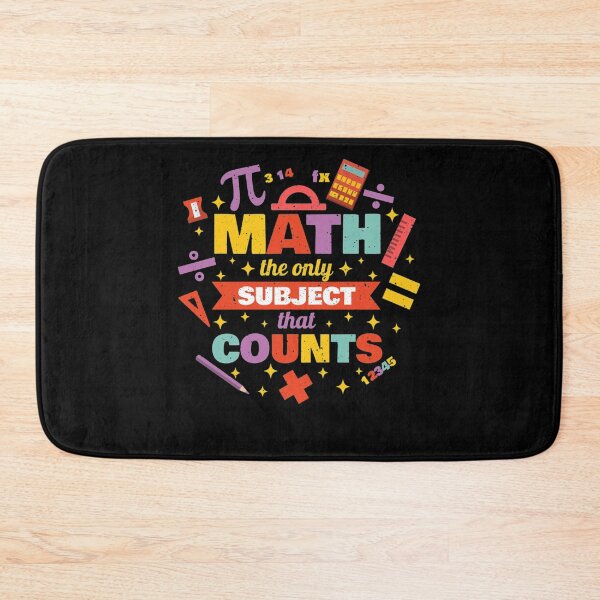 Item preview, Back To School Math The Only Subject Cute Teacher Or Student  designed and sold by FelixRiojas.