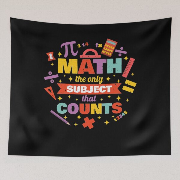 Item preview, Back To School Math The Only Subject Cute Teacher Or Student  designed and sold by FelixRiojas.