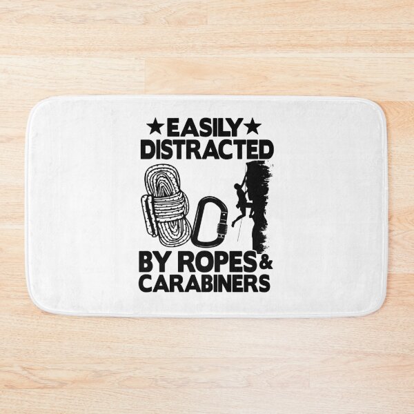 Item preview, Easily Distracted By Ropes & Carabiners Funny Climbing designed and sold by Stronzi.