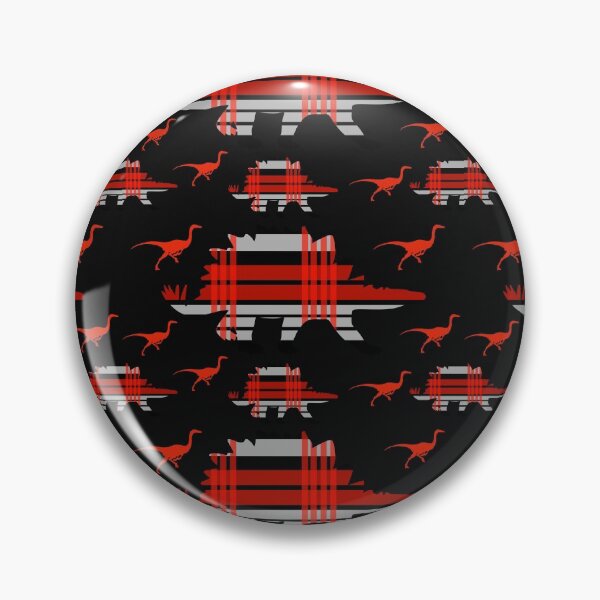 Item preview, Red Dinosaur in Plaid designed and sold by EdwardMonet.