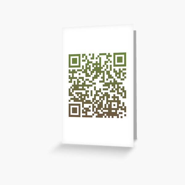 Shrek All Stars QR Code Greeting Card for Sale by manu142