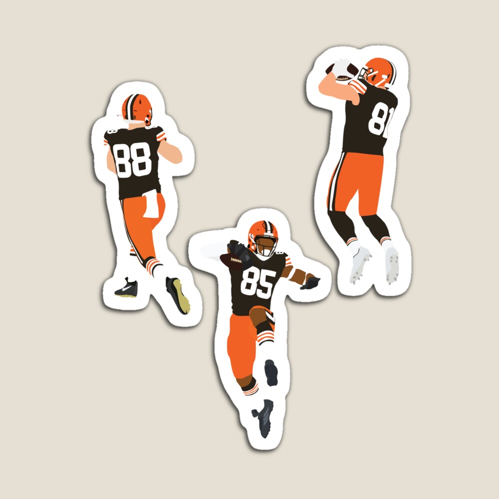 Cleveland Browns Eye Black Strips For The BIG Game (6 Count)