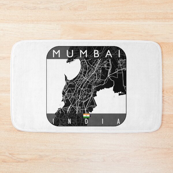 Item preview, MUMBAI MAP INDIA designed and sold by hatimelhag.