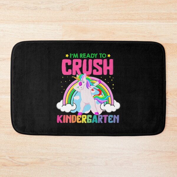Item preview, I am Ready To Crush Kindergarten unicorn Girls Back to School  designed and sold by SweetbeStore.