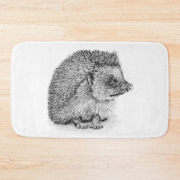 Item preview, Hedgehog.  Original pencil drawing. designed and sold by PeterStaggArt.