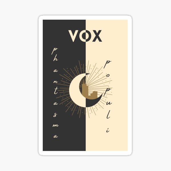 Vox Phantasma & Populi Sticker
