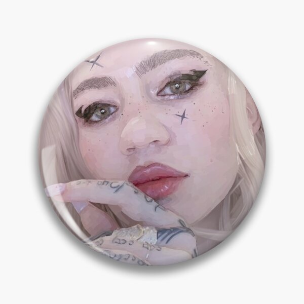 Item preview, Grimes digital painting  designed and sold by artbystargirl.