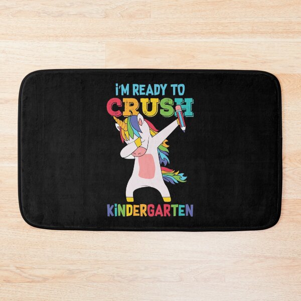 Item preview, I am Ready To Crush Kindergarten unicorn Girls Back to School  designed and sold by SweetbeStore.