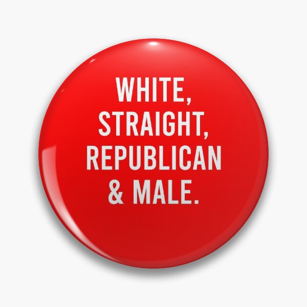 Item preview, White, Straight, Republican & Male designed and sold by Nour El Islam Djemai.