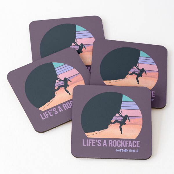 Item preview, Life's A Rockface - Just Gotta Climb It designed and sold by neon-light.