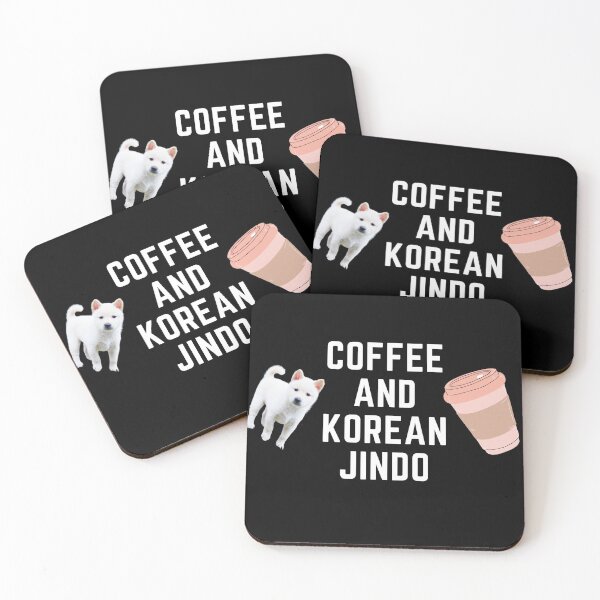 Item preview, Coffee And Korean Jindo designed and sold by Water Flick.