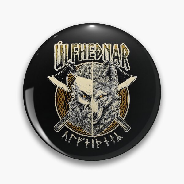 Item preview, Norse Viking Wolf Ulfhednar Pagan Warrior Ulfhedinn designed and sold by BluePagan.