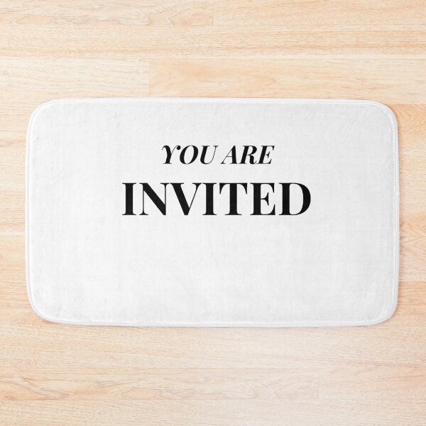 Item preview, You are invited designed and sold by joeredbu.