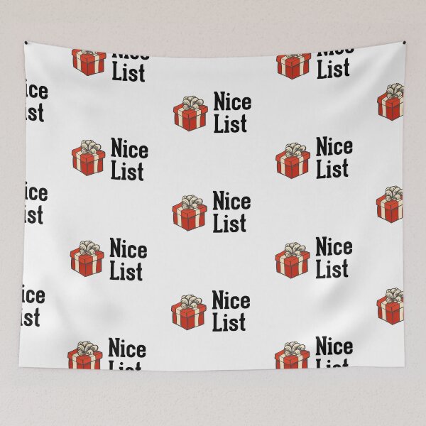 Item preview, Nice List. designed and sold by BackgroundND.