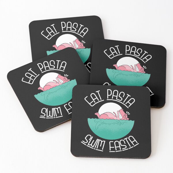 Item preview, Eat pasta swim fasta designed and sold by Cattigal.