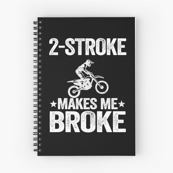 Item preview, 2 Stroke Makes Me Broke Funny Motocross designed and sold by Stronzi.