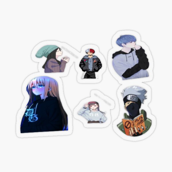 anime Transparent Sticker